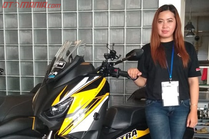 Salah satunya Maxi Lady yang ikut Customaxi Yamaha 2018 seri Yogyakarta