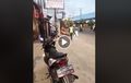 Pemuda Greget yang Bakar Motor Saat Ditilang Akhirnya Dipulangkan