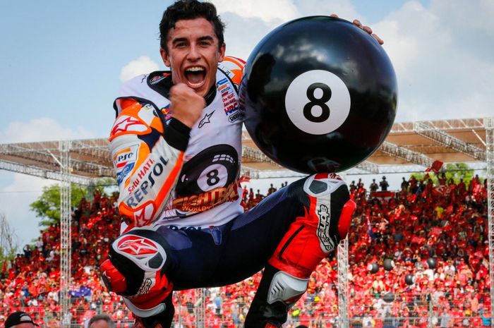 Raih Gelar Juara Dunia MotoGP 2019, Marc Marquez akui dirinya tampil konsisten karena balajar dari musim 2015