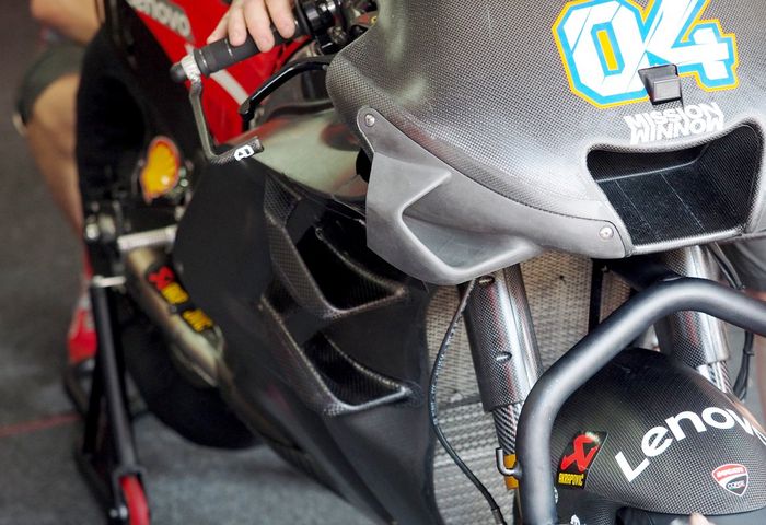 Bodi motor MotoGP pakai bahan carbon fiber