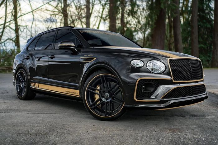 Modifikasi Bentley Bentayga kena sentuhan tangan dingin Manhart, Jerman