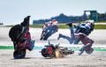 Terungkap! Andrea Dovizioso Bisa Selamat Dari Crash MotoGP Inggris 2019 Berkat Teknologi Ini
