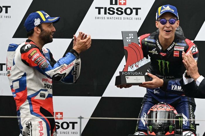 Johann Zarco mengakui ketangguhan Fabio Quartararo pada pagelaran MotoGP Portugal 2022