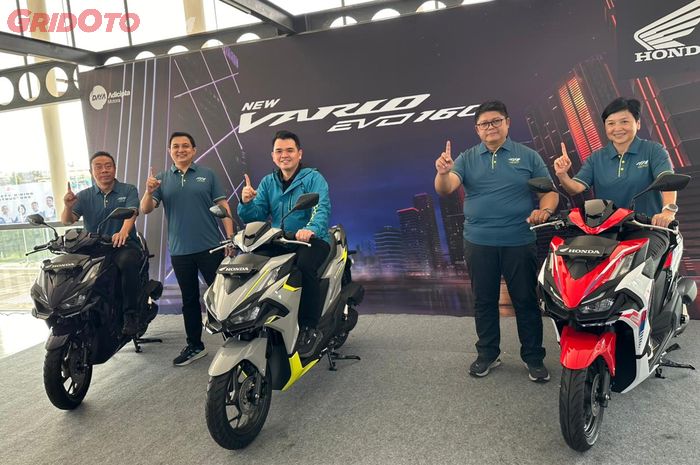 Honda Vario Evo 160 resmi dilaunching PT Daya Adicipta Motora untuk warga Bandung dan umumnya Jawa barat