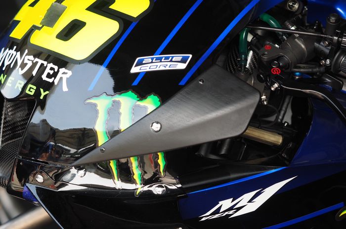 Aero fairing di YZR-M1 milik Rossi