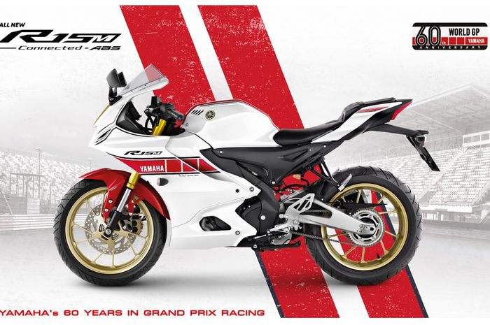 All New R15M Connected-ABS World GP 60th Anniversarry