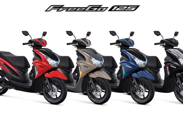 Yamaha FreeGo 125 Standard Version dengan warna baru