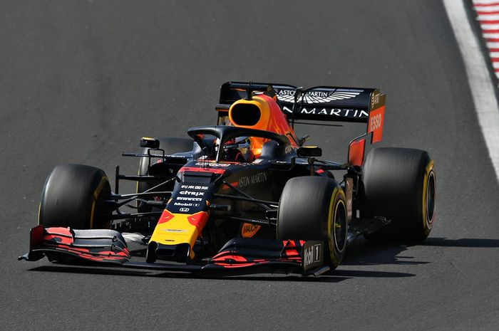 Pembalap Red Bull, Max Verstappen merasa tidak kecewa meski gagal menang saat balapan F1 Hongaria 2019