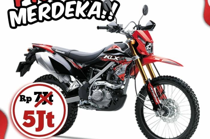 Kawansakti Bintaro hadirkan promo khusus KLX 150 dan W175 