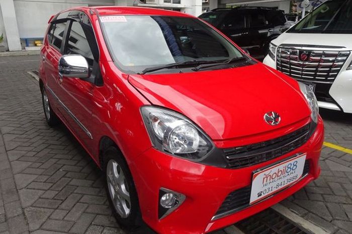 Harga Toyota Agya Tahun 2016 Bekas
