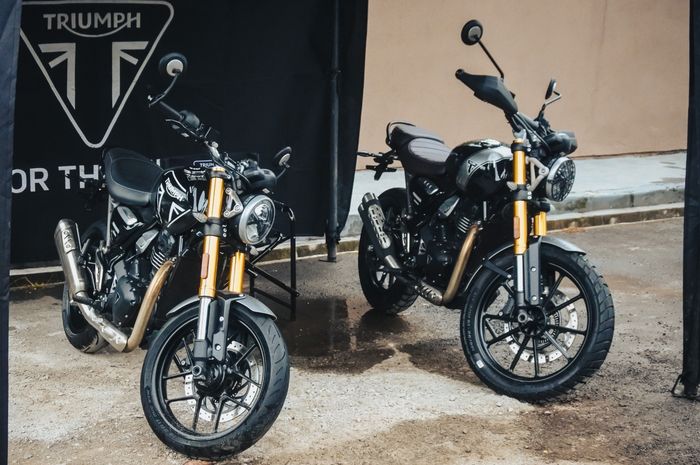 Kisaran harga Triumph Speed Scrambler 400 X tahun 2026.