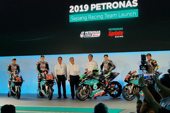 Peluncuran tim Petronas Yamaha SRT pada 2019 lalu