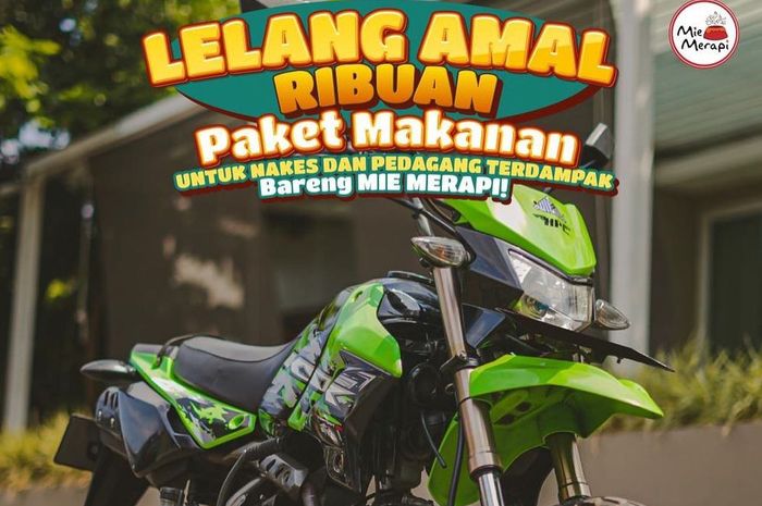 Dr Tirta lelang Kawasaki KSR 110
