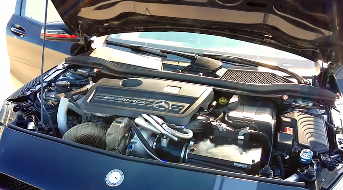 Mesin Mercedes-AMG A45 dipasang turbo baru lansiran Garret