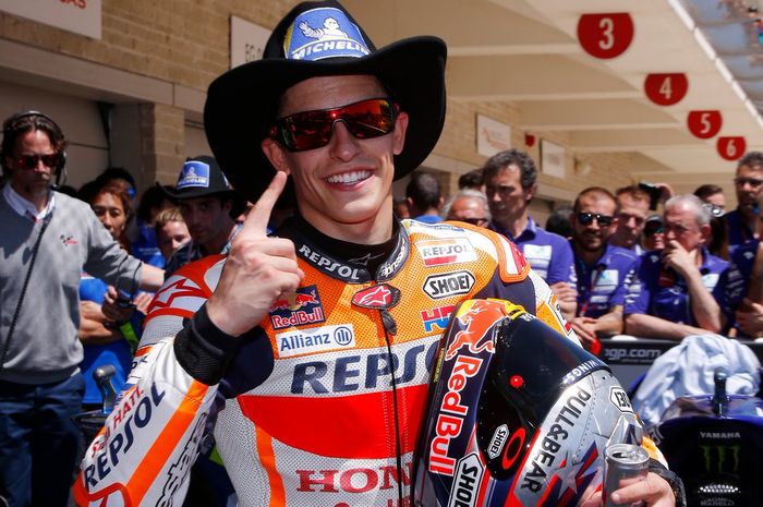 Di MotoGP Amerika, Marc marquez menerapkan strategi balapan yang berbeda dari biasanya