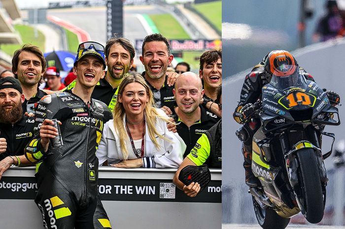 Luca Marini menikah, mengalahkan Valentino Rossi yang sampai sekarang belum meresmikan hubungannya