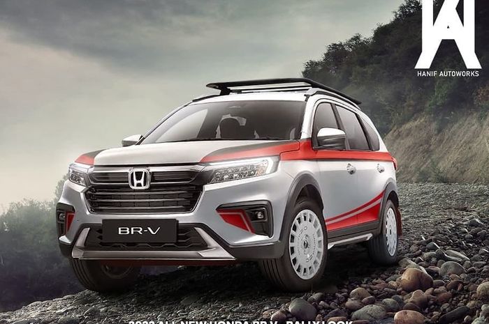 All New Honda BR-V dibikin konsep modifikasi digital