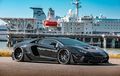 Tampang Misterius Lamborghini Aventador, Bodi Gambot Warna Serba Hitam