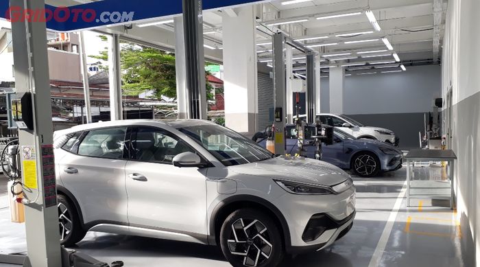 Area servis BYD Harmony Slipi