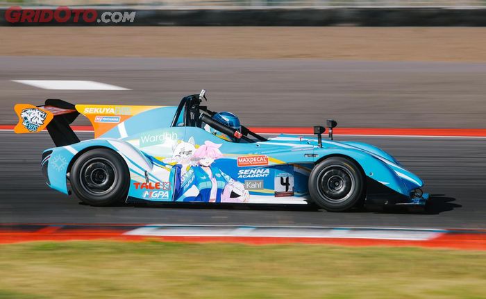 Radical SR1 XXR milik Erika Richardo yang dibalut livery bertajuk &ldquo;Starla x Roar&rdquo; dari Maxdecal