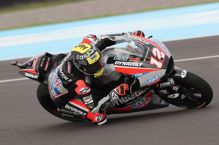 Performa bagus ditunjukkan Thomas Luthi yang mencatatakan waktu terbaik,  sementara Dimas Ekky ada peningkatan naik satu posisi