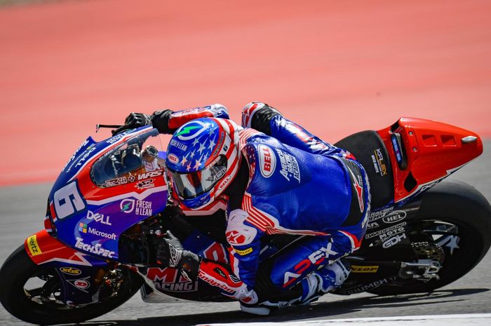 Cameron Beaubier pole position di kualifikasi Moto2 Amerika Serikat 2022
