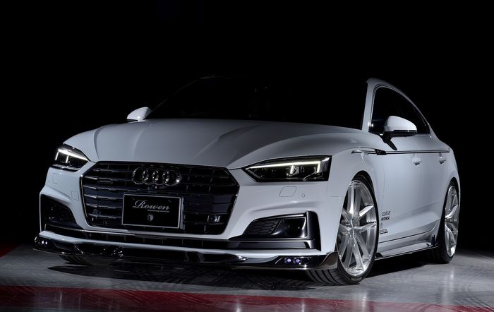 Tampilan depan modifikasi Audi A5 Sportback garapan Rowen International