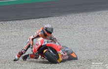 Terjatuh di Balapan MotoGP Catalunya 2021, Marc Marquez Justru Bahagia