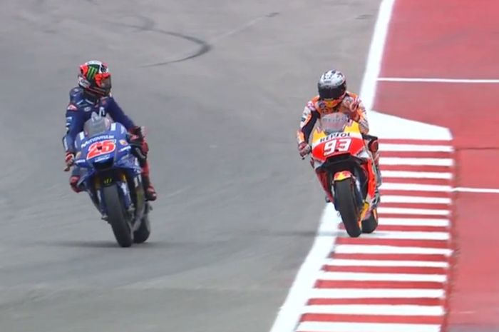 Marc Marquez dan Maverick Vinales 