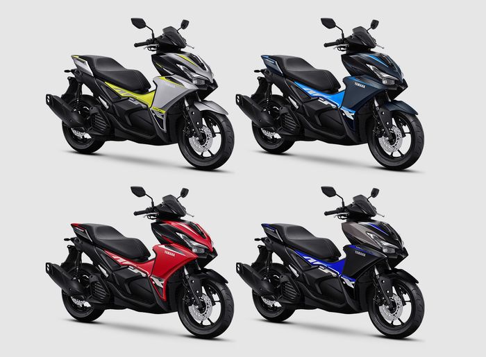 Pilihan warna Aerox Alpha Standard