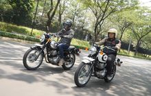 Begini Rasanya Mesin Trail di Motor Klasik Kawasaki Meguro S1 dan W230, Responsif!
