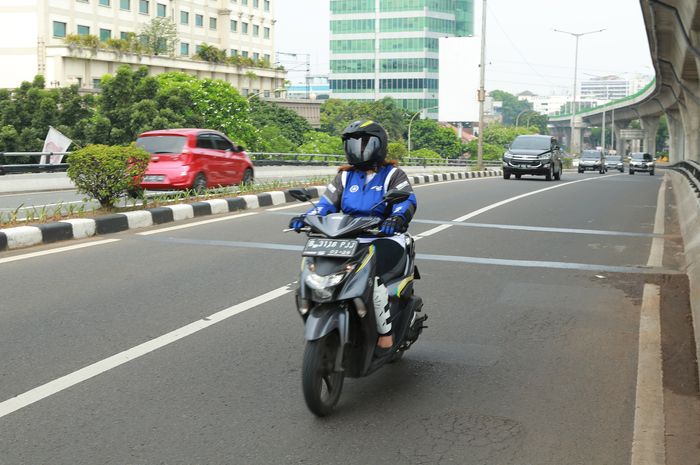 Ilustrasi berkendara ketika hari raya lebaran