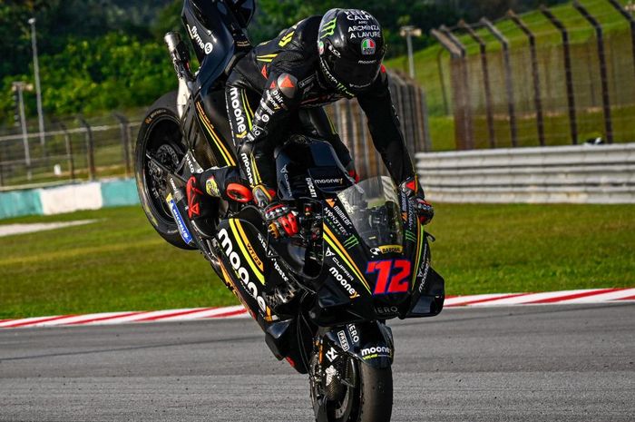 Ducati mendominasi, Marco Bezzecchi sukses mencatatkan waktu tercepat pada hasil tes pramusim MotoGP 2023 hari pertama di Sirkuit Sepang, Malaysia