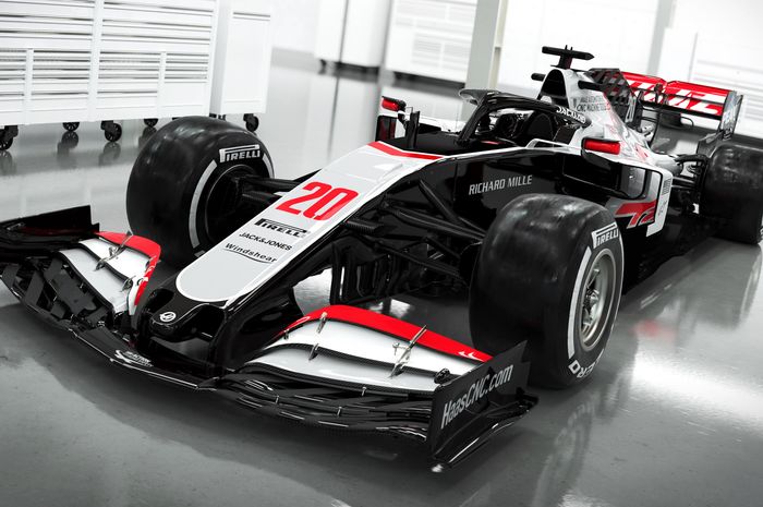 Livery mobil F1 2020 tim Haas