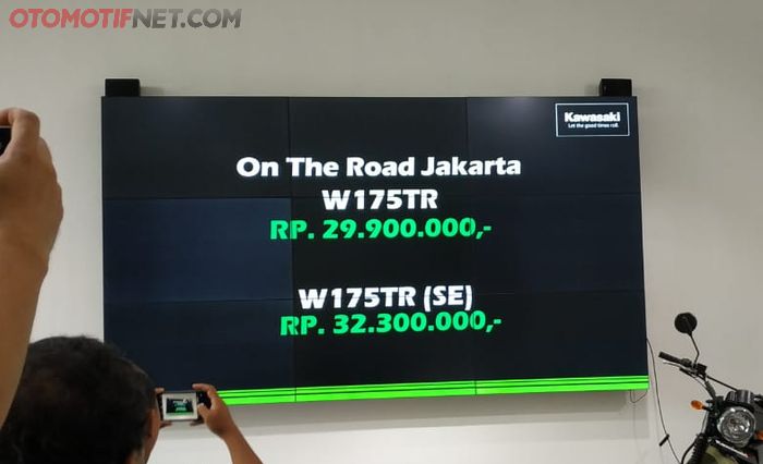 Harga Kawasaki W175TR