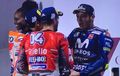 Kenapa Nih? Banyak Yang Salah Fokus Lihat Ekspresi Rossi di Selebrasi MotoGP Qatar 2018