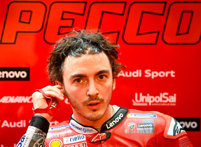 Francesco Bagnaia juga mengaku mewaspadai pembalap Pramac Racing, Johann Zarco, yang berkali-kali mencatat top speed tertinggi