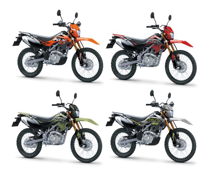 Pilihan warna KLX150 SE