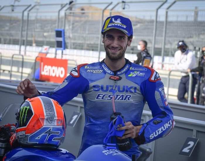 Start baris terdepan di MotoGP Teruel 2020, Alex Rins ucapkan terima kasih ke Fabio Quartararo karena hal ini