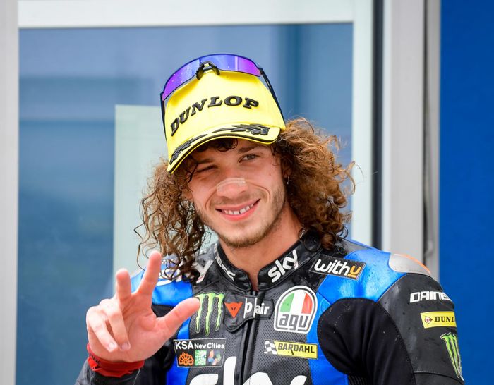 Murid Valentino Rossi, Marco Bezzecchi juga diisukan untuk direkrut oleh Yamaha untuk naik ke MotoGP