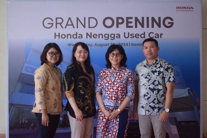 Peresmian Honda Nengga Used Car, Rabu (28/8/2024).