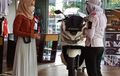Wahana Honda Beroperasi dengan Protokol Kesehatan Ketat, Motor Beres Service Dibersihkan