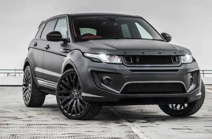 Modifikasi Range Rover Evoque ditopang pelek baru ukuran 22 inci