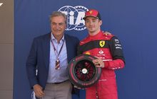 Raih Pole Position di Kualifikasi F1 Spanyol 2022, Charles Leclerc Dapat Hadiah dari Ayah Rekan Setimnya Carlos Sainz