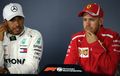 Dibelain Rival! Hamilton Dicecar Wartawan, Vettel Langsung Pasang Badan