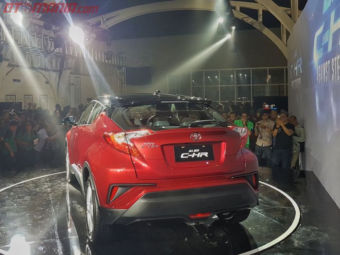 Bagian buritan Toyota C-HR