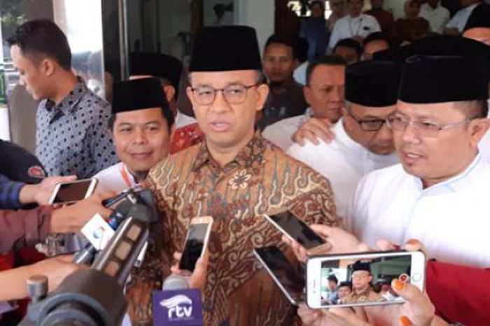 Gubernur DKI Jakarta Anies Baswedan di Graha Wisata Ragunan, (27/6/2018)