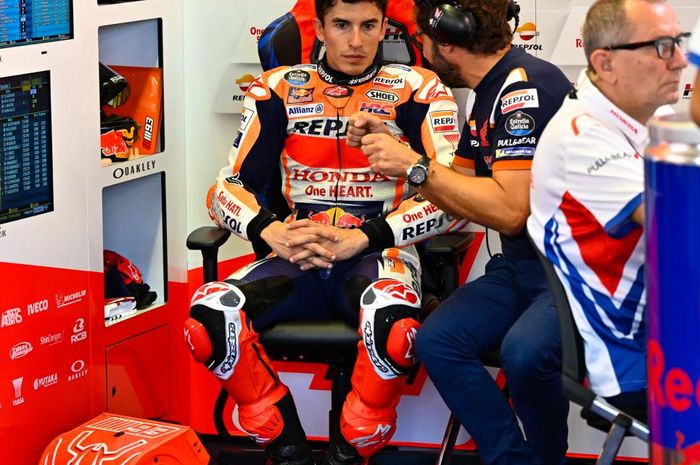 Marc Marquez balapan di MotoGP Aragon 2022, kepala kru Santi Hernandez bilang hasil bukanlah prioritas