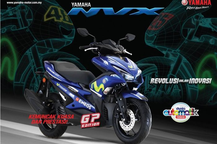 Yamaha Malaysia resmi jual Aeros livery Movistar MotoGP