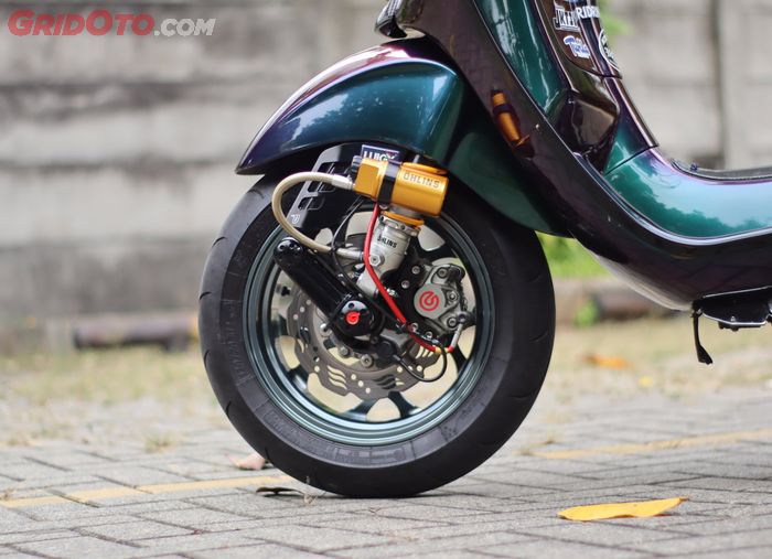 Pengereman dan suspensi juga dibuat maksimal.